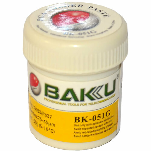 Паста паяльная BAKU BK-051G паста паяльная goot bs 15 50g