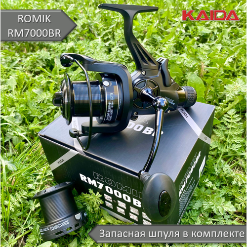 Карповая катушка Kaida ROMIK RM7000 BR катушка combat kaida 8000