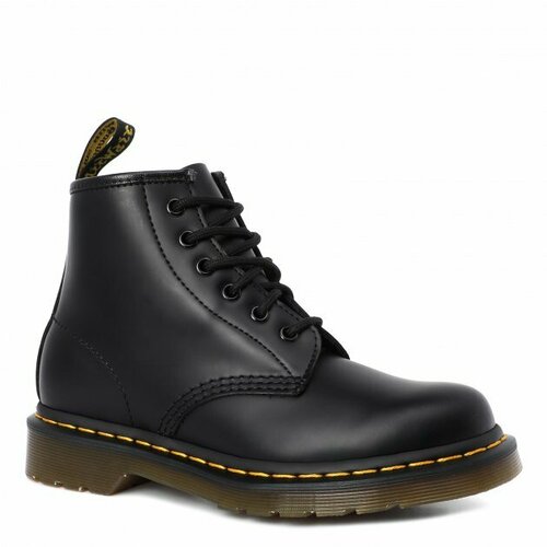 Ботинки Dr. Martens, размер 42, черный dr martens 1461 yellow stitch smooth