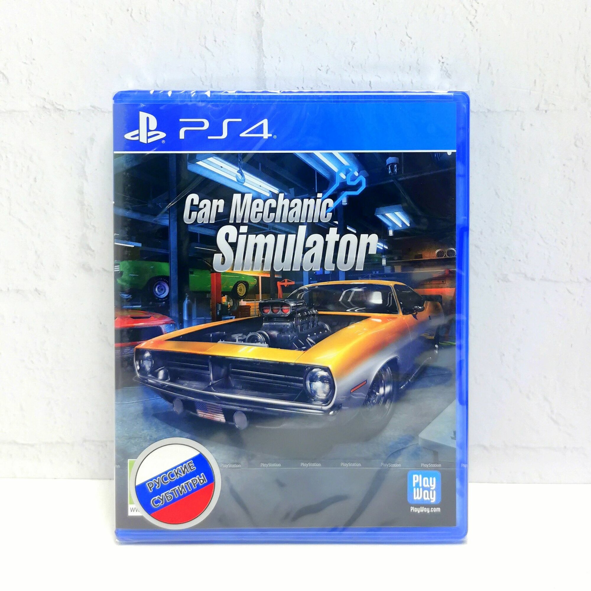 Car Mechanic Simulator Русские субтитры Видеоигра на диске PS4 / PS5