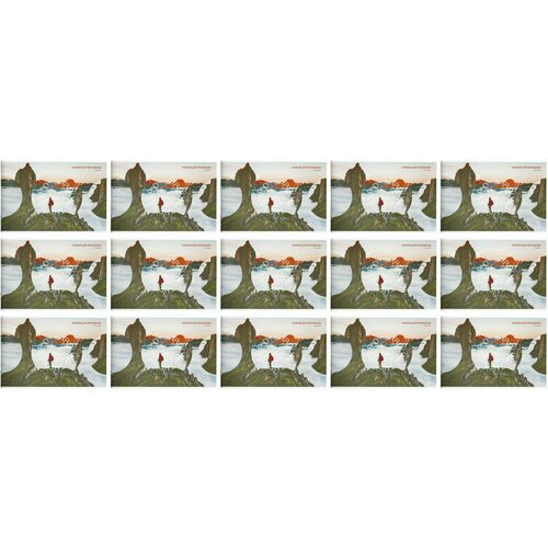 Schoolformat Альбом для рисования Вокруг мира, 40 л, А4, скрепка, мелованный картон, ВД-лак, офсет, 15 шт