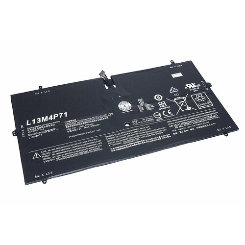 Аккумуляторная батарея для ноутбука Lenovo Yoga 3 Pro 1370 (L13M4P71) 7.6V 44Wh OEM аккумулятор для ноутбука lenovo 3 pro i5y70 f 44wh 7 6v