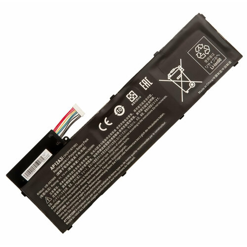 Аккумулятор для Acer Aspire M3-481 (11.1V 4500mAh) p/n: AP12A31 вентилятор кулер для acer aspire m5 481 m5 481g m5 x483g