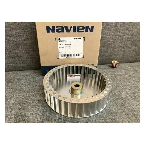 мотор вентилятора горелки для напольного котла navien gst 49 60k Крыльчатка вентилятора Navien GST 49-60K