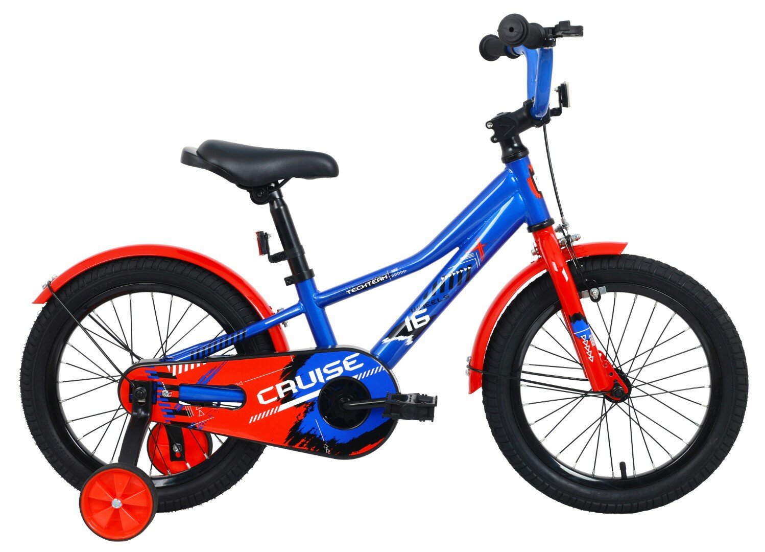 Детский велосипед TECH TEAM Cruise 14' blue (сталь) NN012362 NN012362