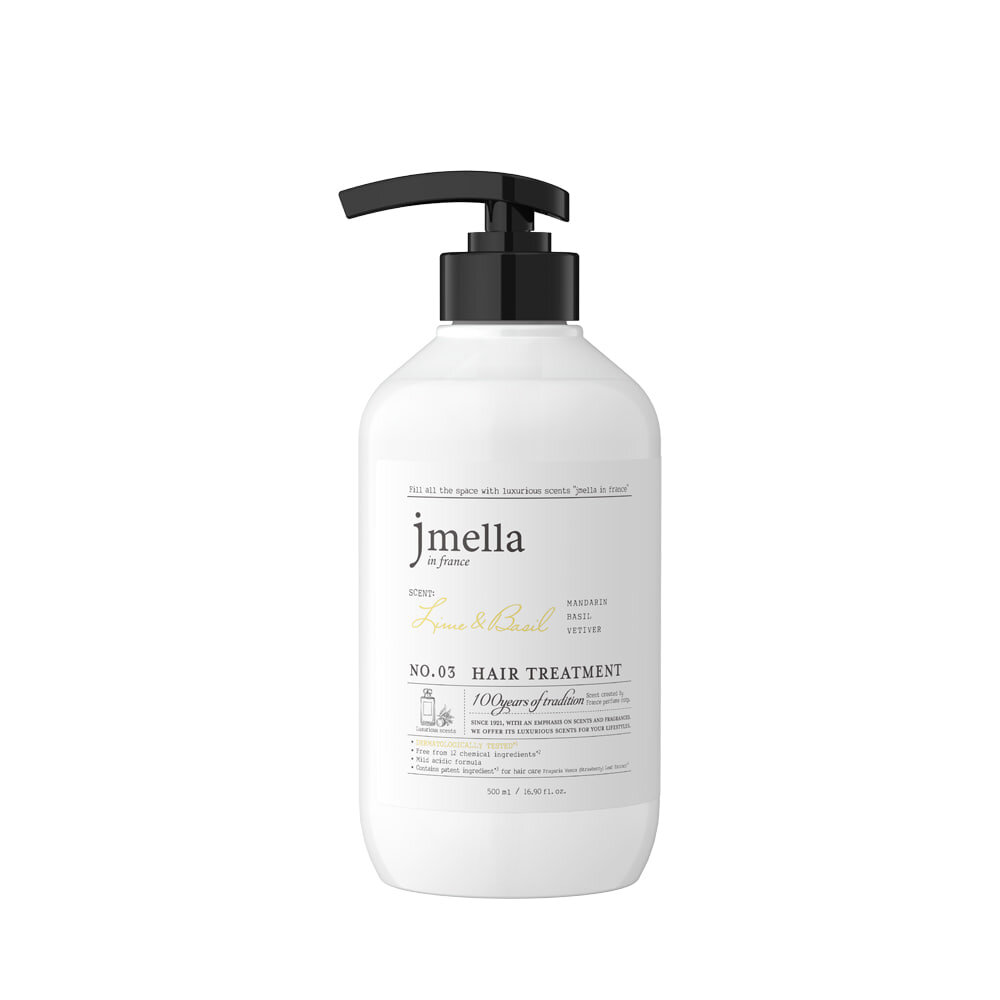 JMELLA IN FRANCE LIME & BASIL HAIR TREATMENT Маска для волос "Лайм и базилик"