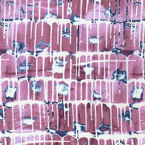 Ткань для пэчворка Robert Kaufman Peppy, Бело-фиолетовая, 50х55 см, 122+-5 г/м2, 100% хлопок