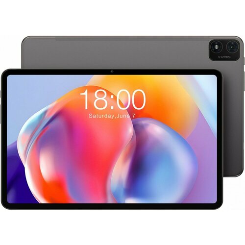 Планшет Teclast T40S MT8183 20 8C RAM8Gb ROM128Gb 1036 IPS 2000x1200 Android 12 серый 13Mpix 5Mpix BT GPS WiFi Touch microSD 1Tb 6000mA 5037000₽