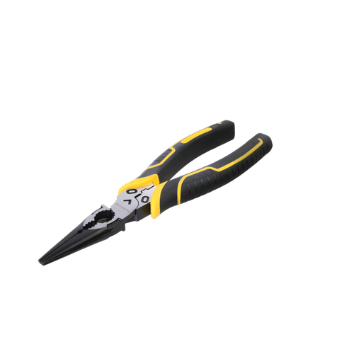 Длинногубцы 200мм эксц шарнир30 к силе реза СrV TPR рук Hanskonner 1059₽