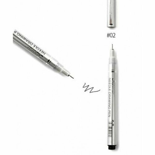 Линер CC-9CA-2702 черный 02 мм корпус с клипом в картонной коробке MS-807A Superior 312075 345₽