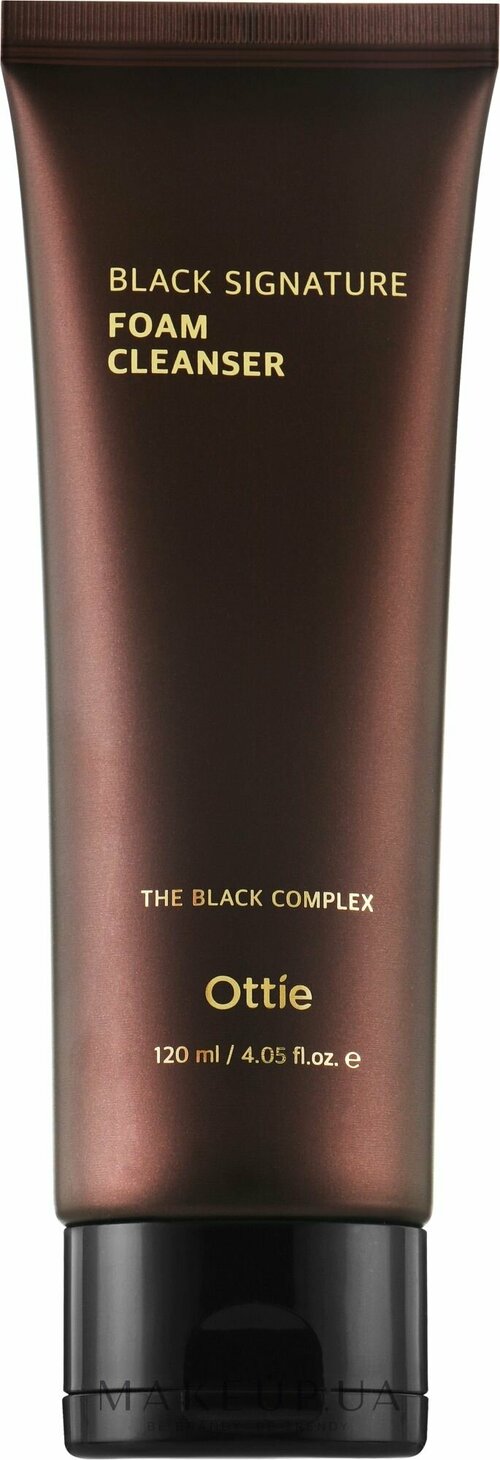 OTTIE Очищающая пенка для лица Black Signature Foam Cleanser