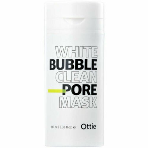 OTTIE Очищающая пузырьковая маска для лица White Bubble Clean Pore Mask очищающая пузырьковая маска для лица ottie white bubble clean pore mask 100 мл