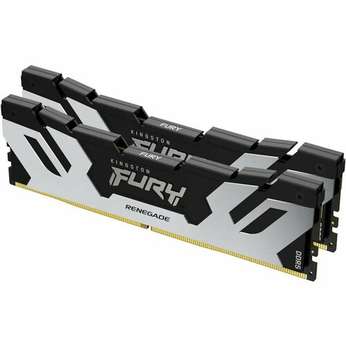 Оперативная память KINGSTON FURY Renegade Silver DIMM DDR5 64GB 2x32GB 6000 MHz KF560C32RSK2-64 2852000₽