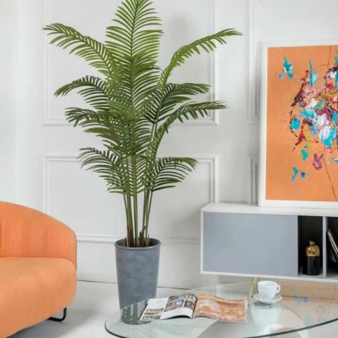 Искусственное дерево пальма. Декоративное растение. Растение для декора и интерьера. 90 сантиметров