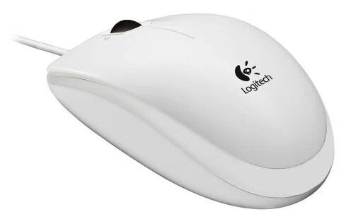 Мышь Logitech B110 USB, White (910-001804)