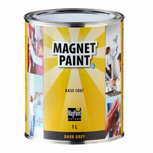 Магнитная краска для стен MagPaint 1 л. магнитная краска magpaint 5л