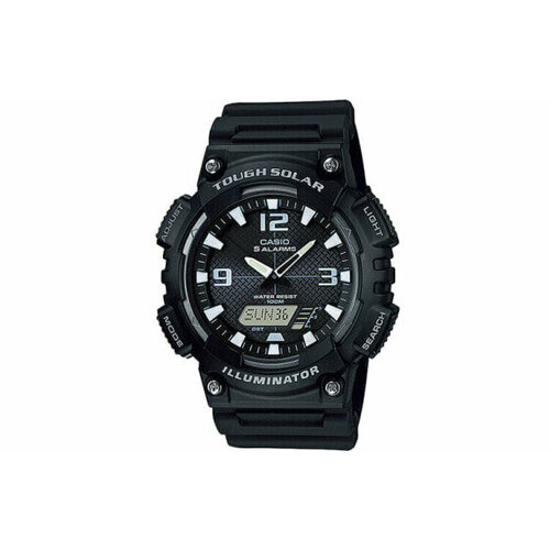 Наручные часы CASIO, черный часы casio aq s810w 1a