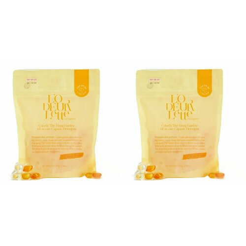 Капсулы Lodeurlette для стирки белья с ароматом иланг-иланг In England Colorfit The Ylang Garden All in One Capsule Detergent 17 г x 30 2 шт 4777₽