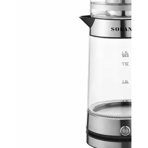 Тестовый образец- электрический чайник с заварочным чайником Картинка 444400₽