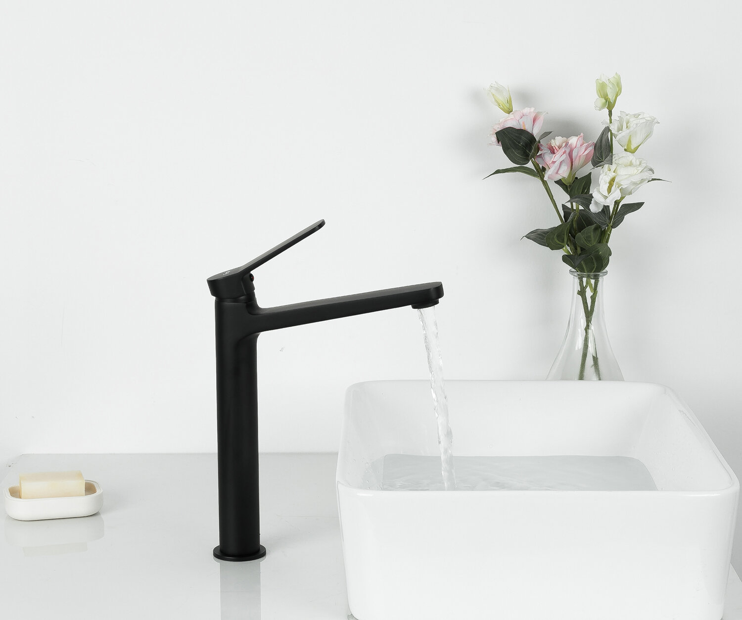 Смеситель для раковины (умывальника) Frap H62 F1062-2 черный