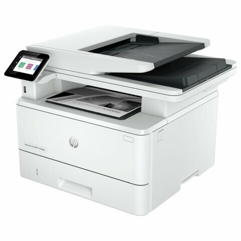 МФУ лазерное HP LaserJet Pro 4103fdn "4 в 1" А4, 40 стр./мин, 80000 стр./мес, дуплекс, ДАПД, сетевая карта, 2Z628A