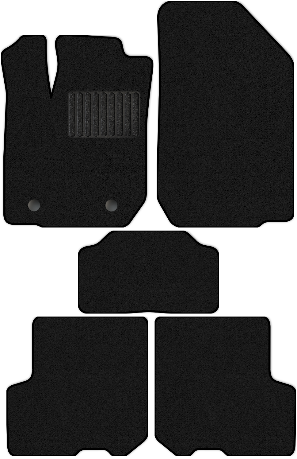 фото Коврики текстильные Allmone "Стандарт" для Renault Logan 2 2014 - Н. В.