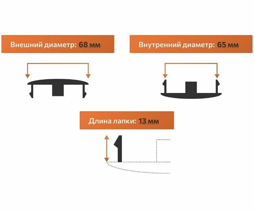 Колпачки цо на литые диски Honda красные