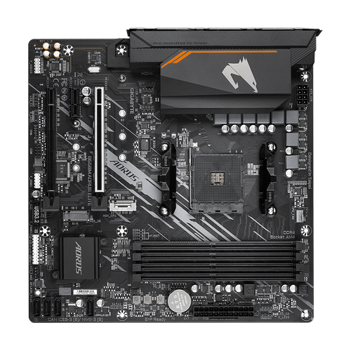 Материнская плата GIGABYTE B550M AORUS Elite 1684200₽