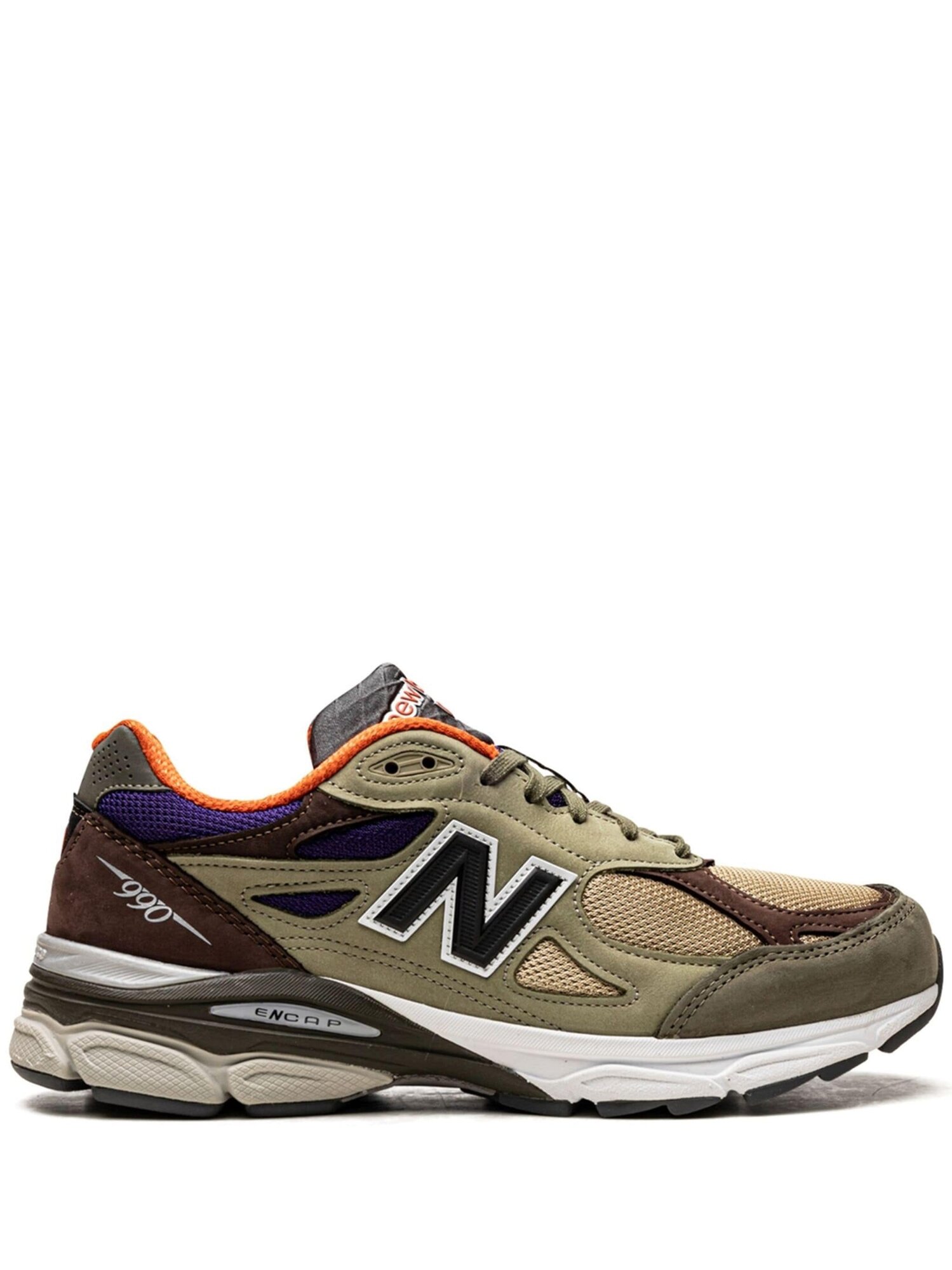 Кроссовки New Balance 990V3 Made In USA Khaki Teddy Santis