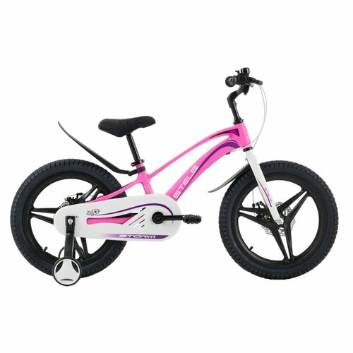 Детский велосипед Stels Storm MD 18 Z010 2023 года рама магний розовый 17273₽