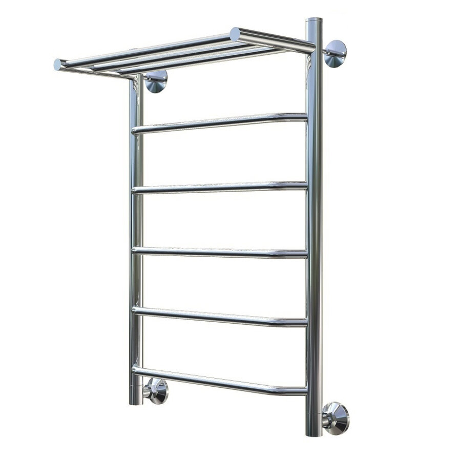 Полотенцесушитель водяной Тругор 654х806мм форма лесенка 5 перекладин универсальное подключение