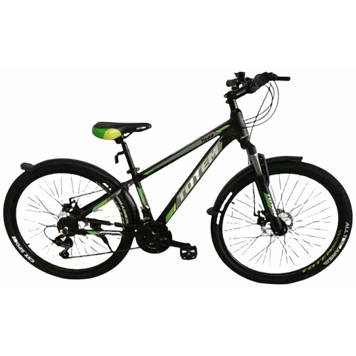 Велосипед горный Totem Y660L черно-зеленый 22190₽