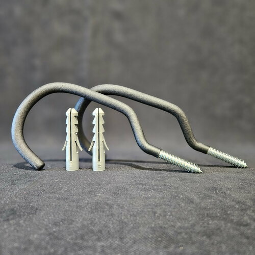 Кронштейн (крюк) для хранения Bikehand YC-23SA, 2 штуки в комплекте