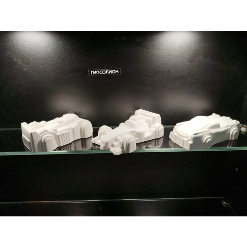 Набор фигурок декоративных из гипса Автомобили 700₽