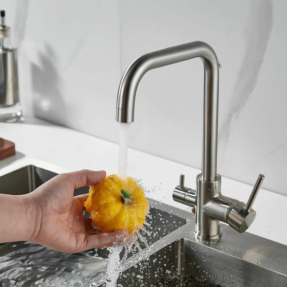 Смеситель для кухни с подключением фильтра питьевой воды S228L