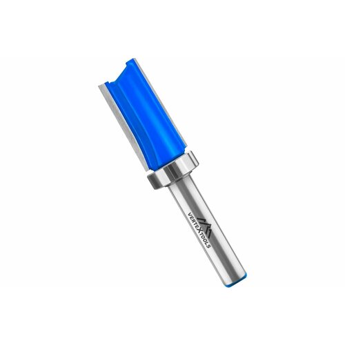 Фреза для выборки заподлицо с верхним подшипником, хвостовик 12 мм, d-19 мм, h-60 мм, l-105 мм vertextools 3512-126019