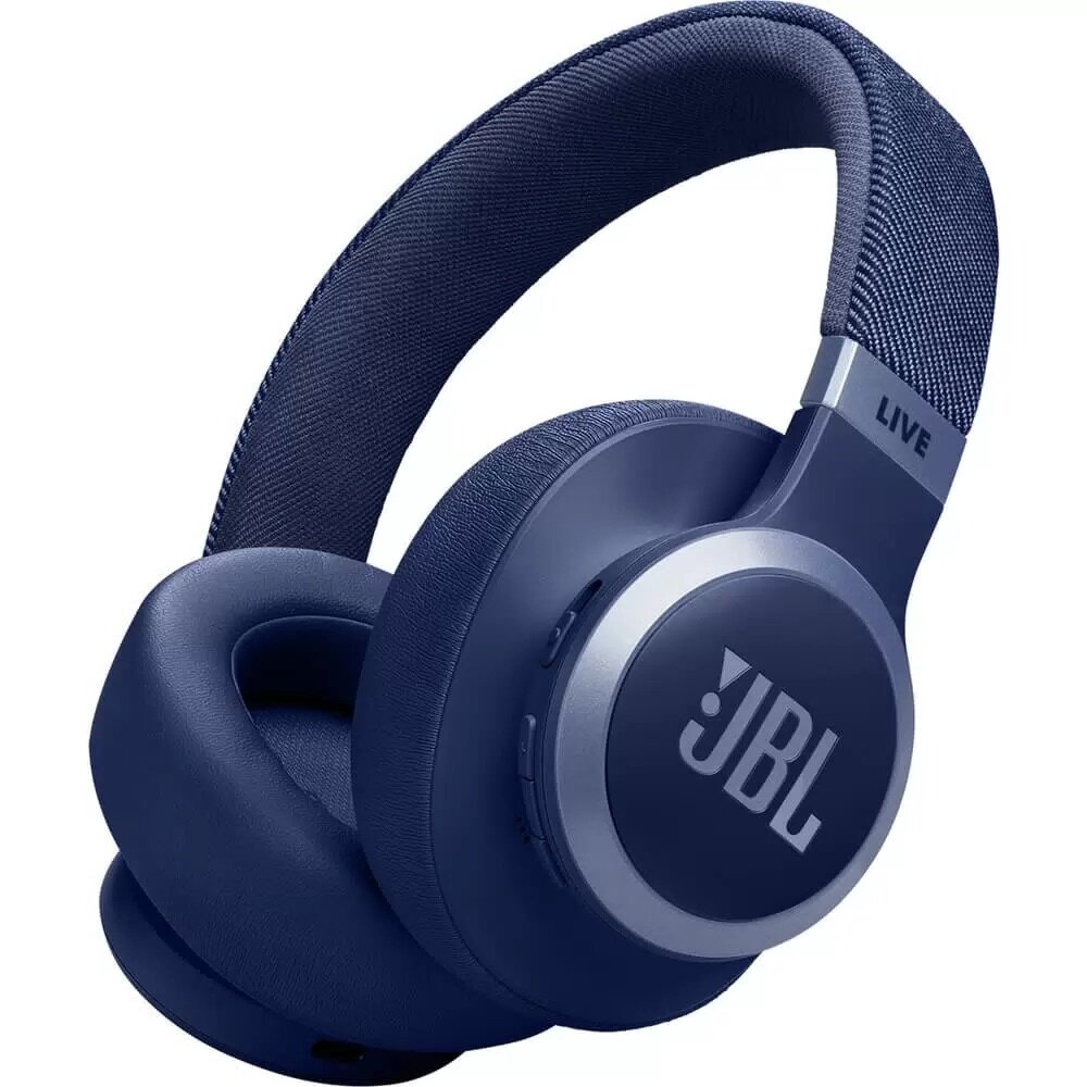 Беспроводные наушники JBL Live 770NC с шумоподавлением, синие