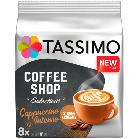 Кофе в капсулах Tassimo Cappuccino Intenso кофе в капсулах, 16 капсул