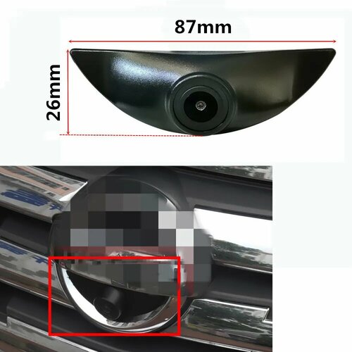 Автомобильная камера переднего вида для Nissan Murano Teana Sylphy Sentra Pathfinder Geniss X-Trail Tiida Qashqai Livina fairlady Pulsar Cube 1458₽