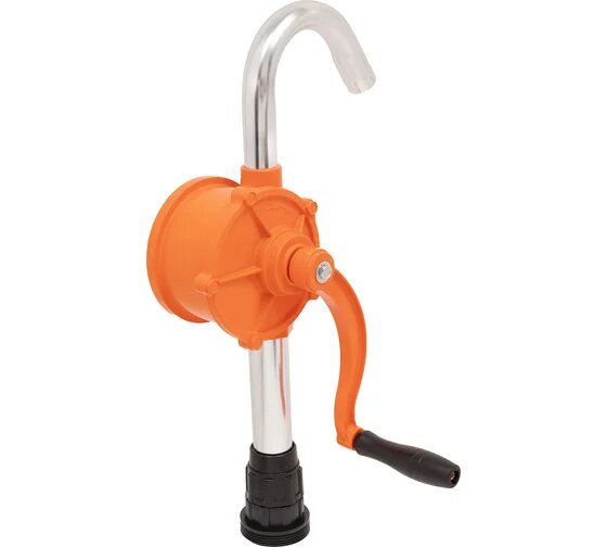 Насос перекачки топлива бочковой ручной роторный Алюминий Gigant 25л/мин 1500л/час GRF-146