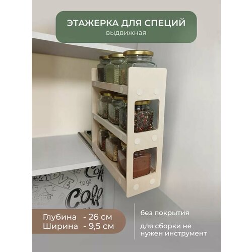 Выдвижной органайзер для специй и приправ