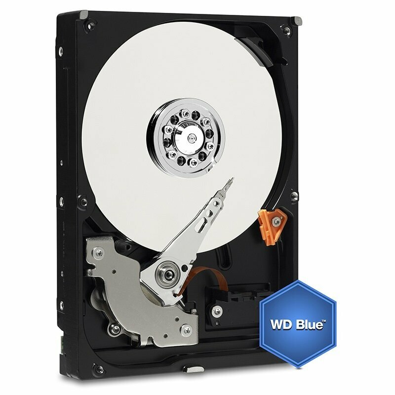Жесткий диск Western Digital Blue WD10EZEX, 1ТБ, 3.5", 7200 RPM, SATA III — фото 1
