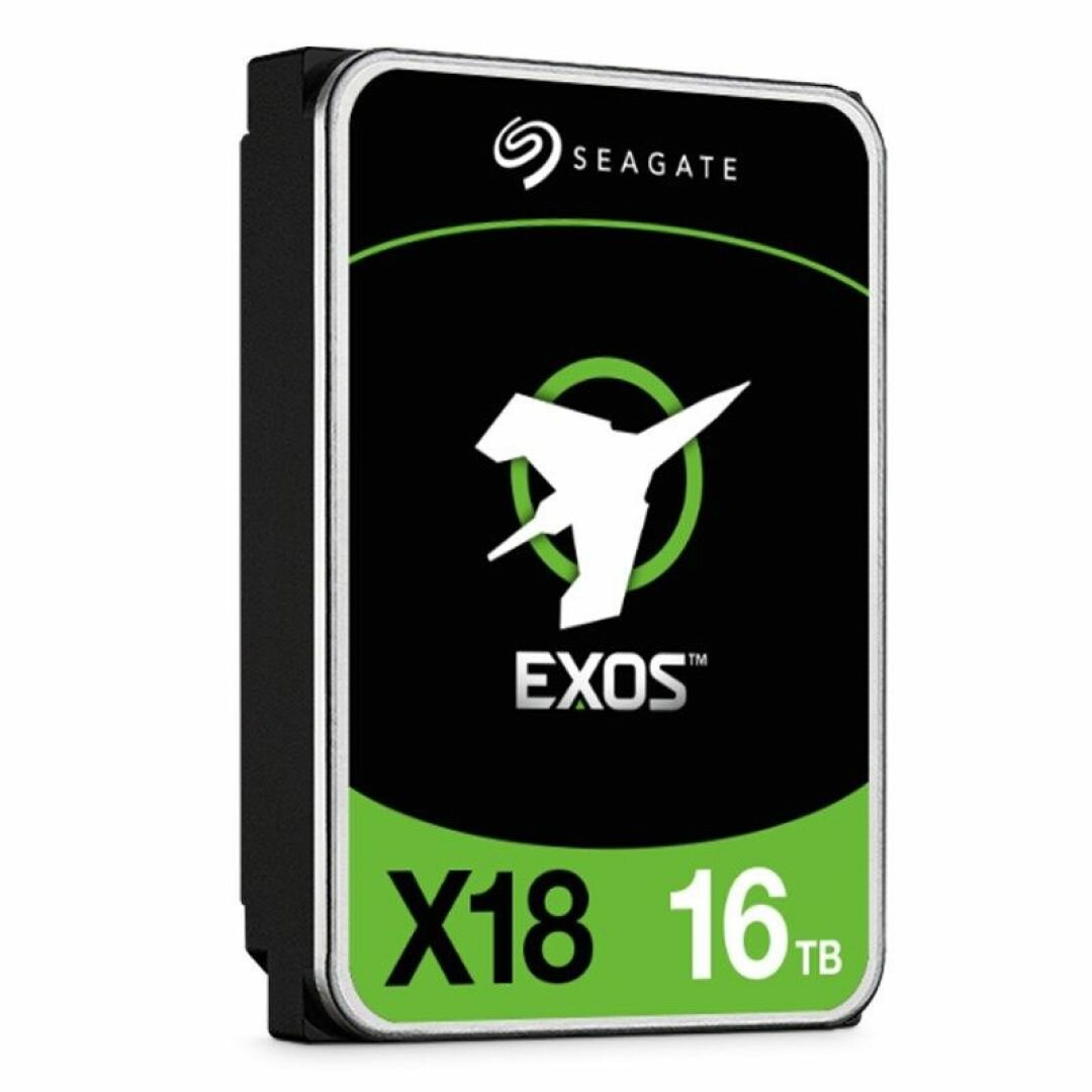 Seagate Exos 16 ТБ Enterprise ST16000NM000J HDD X18 SATA 6 Гбит/с 512e/4Kn 7200 об/мин 256 МБ кэш 3,5" внутренний жесткий диск (ST16000NM000J)