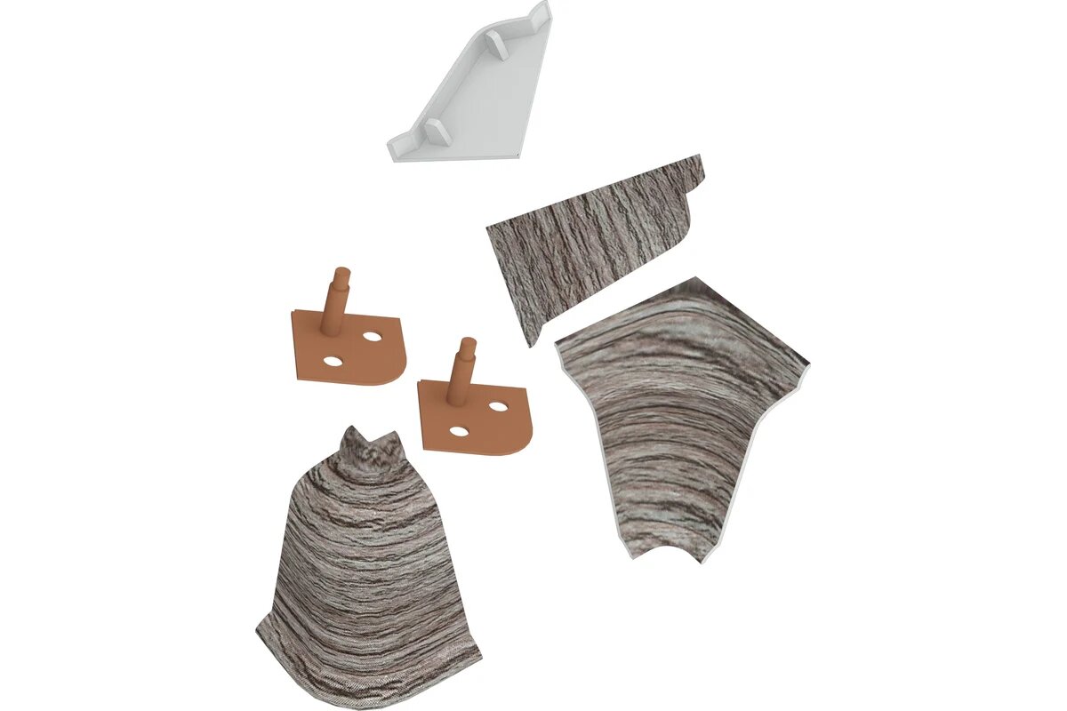 Комплект аксессуаров к LB 37 KORNER Краш сосна пондероса 6145 20-37-9-M-6145