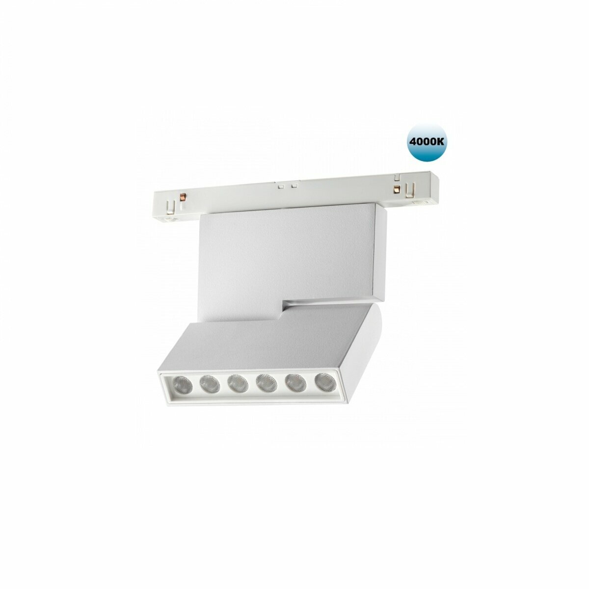 Трековый светильник для низковольтного шинопровода | NOVOTECH | FLUM | Артикул: 358468 | LED | белый | алюминий | IP20 |