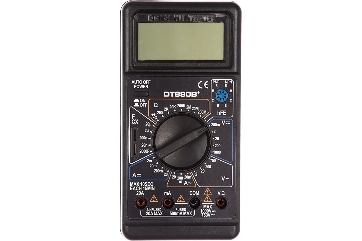 Мультиметры Мультиметр Ресанта TEK DT 890 B+ 61/10/224