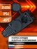 Розетка (колодка) двухместная с крышкой каучук 2P+PE 230V 16А IP5...