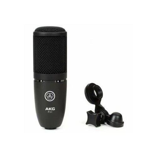 Микрофон студийный P120 черный 185690₽