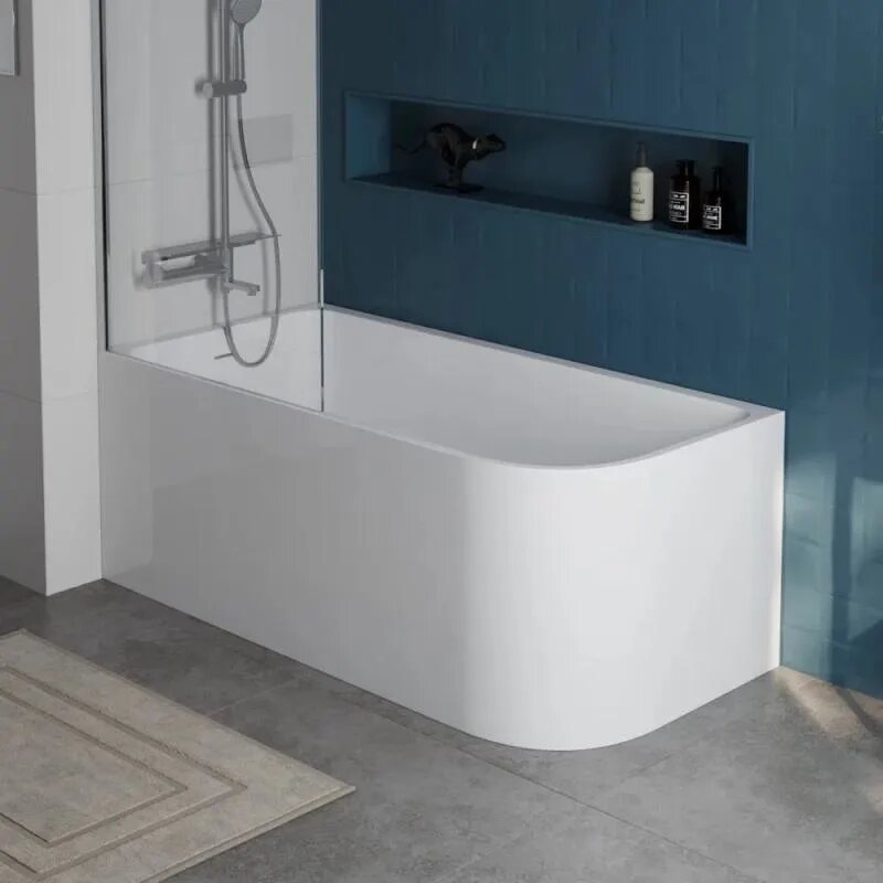 Акриловая ванна BelBagno 150x75 см BB712-1500-730-L