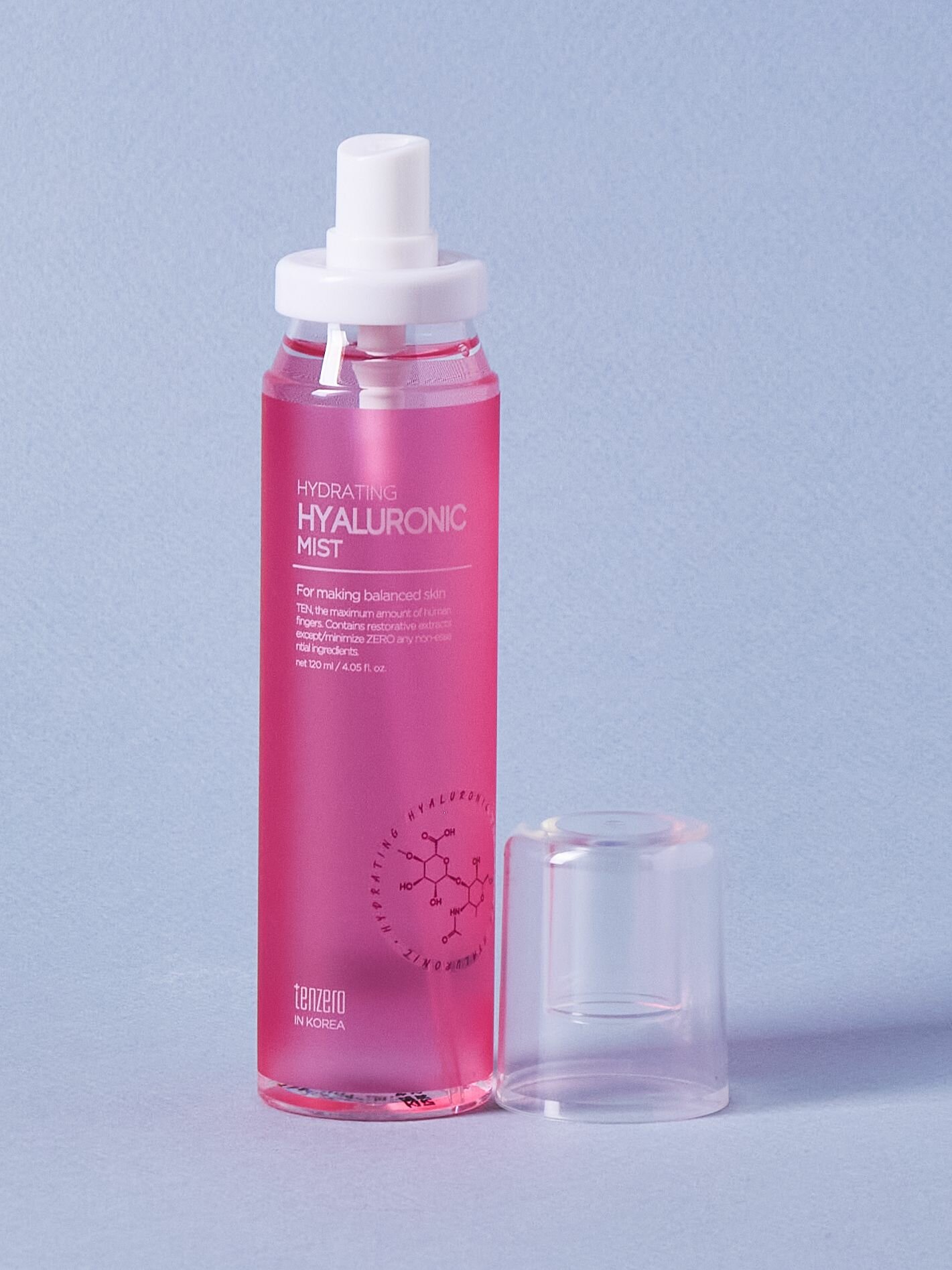 TENZERO Увлажняющий мист с гиалуроновой кислотой 120мл Hydrating Hyaluronic Mist — фото 1
